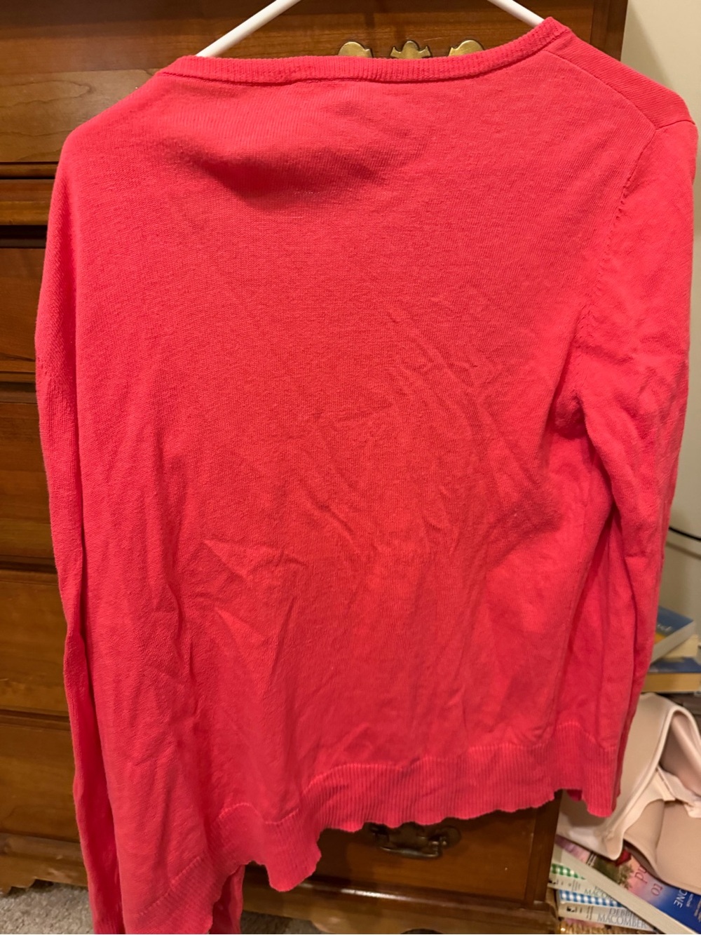 dip Coral Pink Lightweight Women's Cardigan